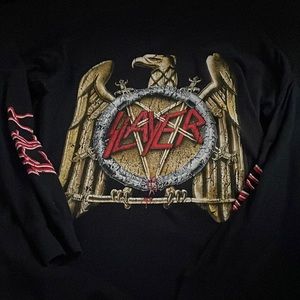 slayer long sleeve tee